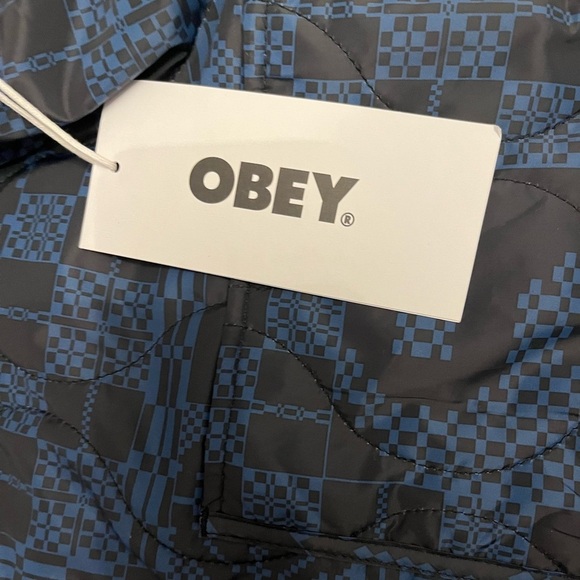 NEW OBEY - Reversible Tile Lined Lightweight Jacket - Picture 13 of 15